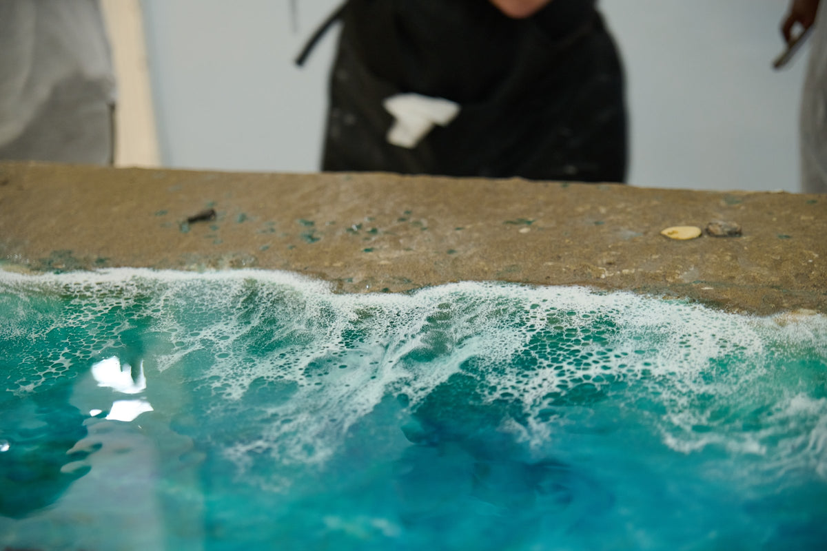Detail of the finished collective work